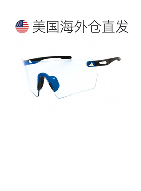 自营adidasSP0098 02X哑光黑/蓝色镜面-哑光黑 美国奥莱直发