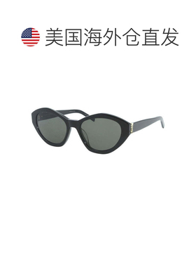 自营saint laurentSLM60 006黑色/灰色-黑色 美国奥莱直发