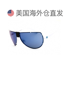 自营adidasOR0031 21X白色/蓝色镜子-白色 美国奥莱直发