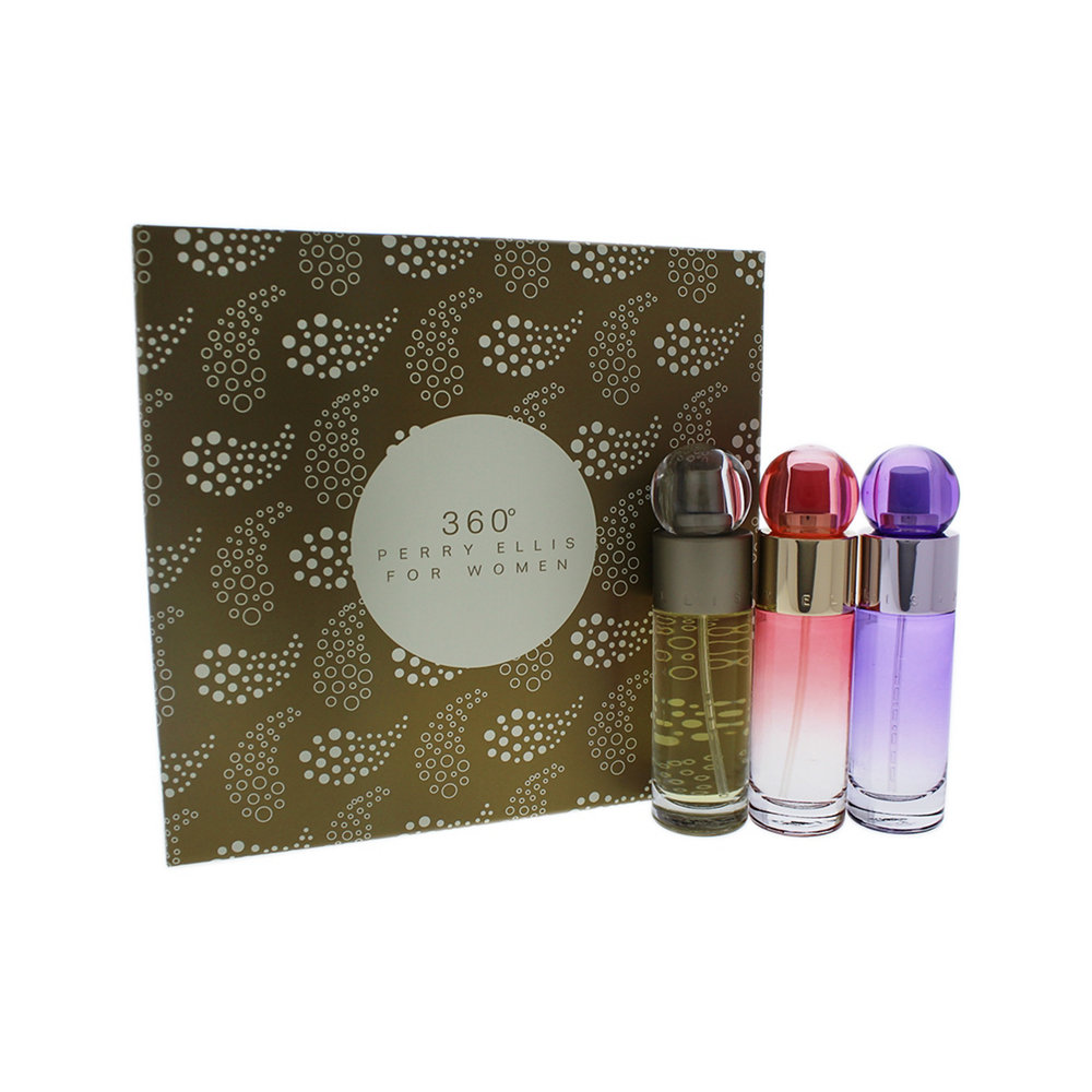 天猫国际美国直购【美国仓直邮】Perry Ellis女士香水礼盒套装 EDP0