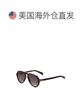 自营 david beckham大卫 贝克汉姆男式55毫米哈瓦那太阳镜DB7079S