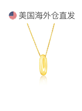 自营simonaSterling Silver, Bubble 'I' Initial Necklace - Gol