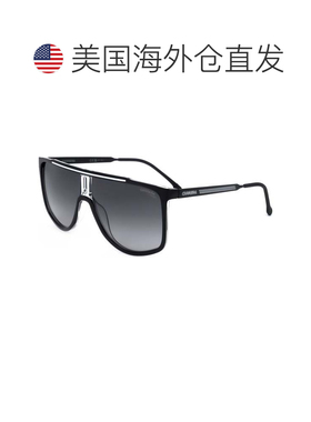 自营 Carrera男式61毫米灰色太阳镜-黑白 美国奥莱直发卡雷拉