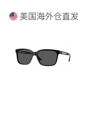 自营versaceVE4307 533287黑色/深灰色-黑色 美国奥莱直发