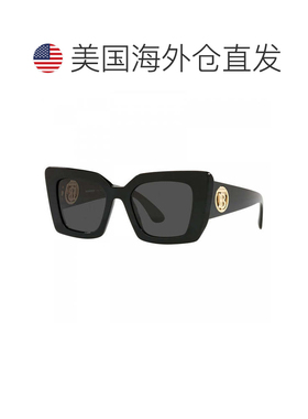 自营Burberry Sunglasses Square Full Rim, Black Frame And Dar