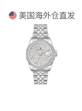自营Christian Van Sant Men's Silver Round 41mm - silver 美国