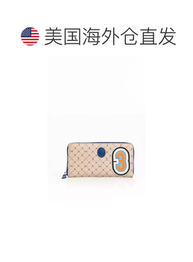 自营Trussardi Leather Men Men's Wallet - beige 美国奥莱直发