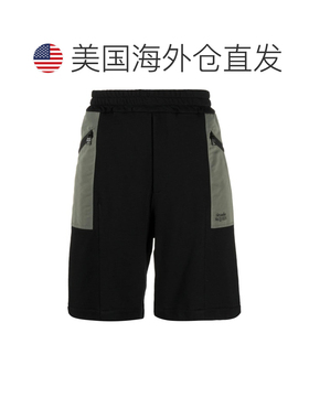 自营Alexander Mcqueen Men's Two-Tone Elasticated Track Short