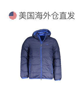 自营La Martina Polyamide Men's Men's Jacket - blue 美国奥莱