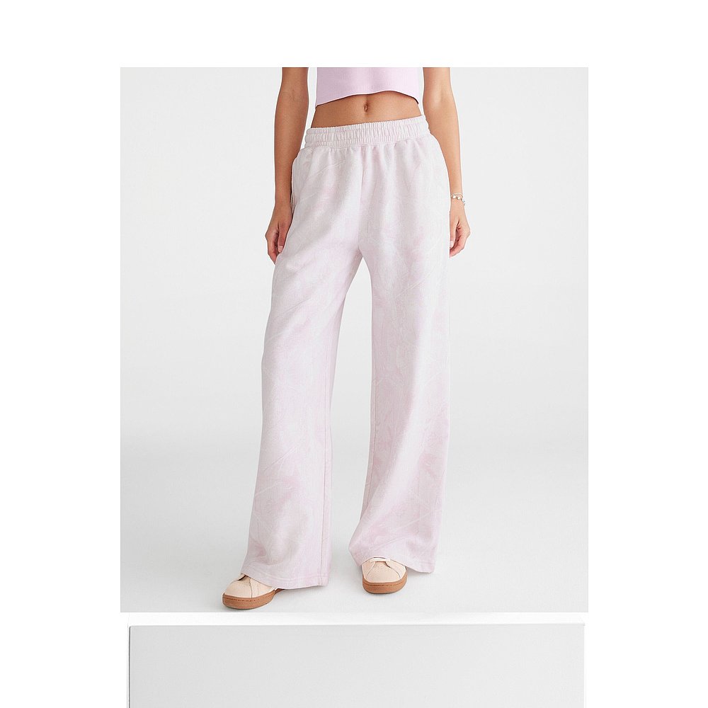 自营Aeropostale森林迷彩高腰阔腿运动裤-浅粉色680 美国奥莱直发 - 图3