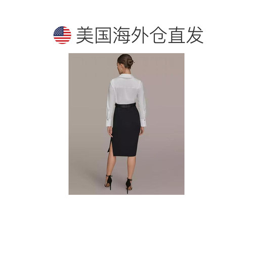 1h可退 【美国直邮】donna karan 女士 连衣裙包臀裙 - 图1