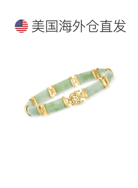 自营 Ross-Simons Green Jade 