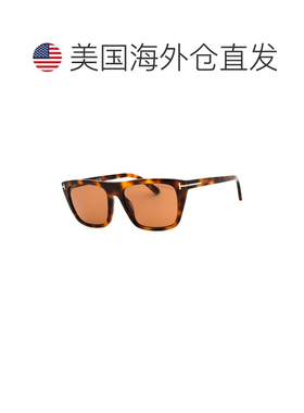 自营Tom Ford男士FT1175 56mm太阳镜-棕色 美国奥莱直发