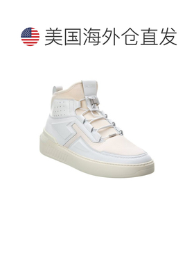 自营tod'sTOD’s x No_Code 皮革高帮运动鞋 - 白色 美国奥莱直发