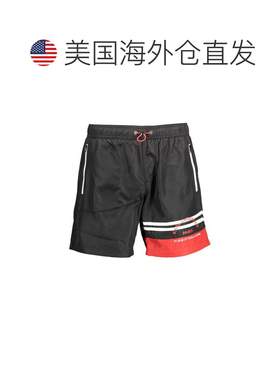 自营Karl Lagerfeld Polyester Men's Swim Men's Boxer - black