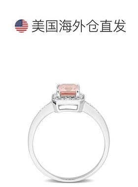 美国直邮julianna b 女士 戒指钻石摩根石