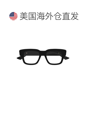 自营bottega venetaBv1361o粗体矩形太阳眼镜，采用回收醋酸纤维-