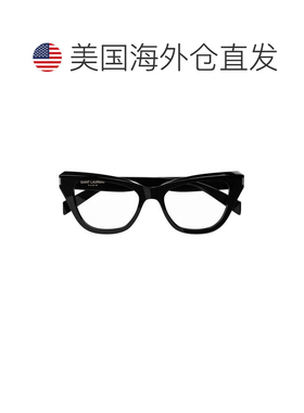 自营saint laurentSl 472 Oversized Cat-Eye Sunglasses - black