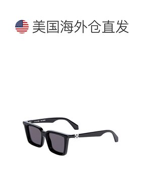 自营Off-White Sunglasses Square Full Rim, Shiny Light Grey F
