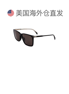自营David Beckham男士58毫米黑色太阳镜DB1145-G-S-807-58-黑色