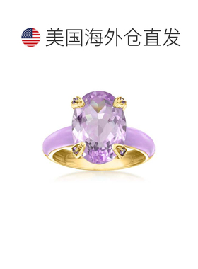自营Ross-Simons Amethyst Ring With Amethyst and Pastel Purpl