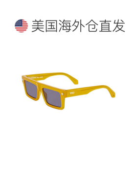 自营Off-White Sunglasses Square Full Rim, White Frame And Da