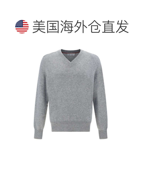 自营Brunello Cucinelli Cashmere Men's Sweatshirt - gray 美国