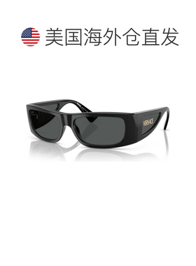 自营Versace女款57mm黑色太阳镜VE4482-GB1-87-57-黑色 美国奥莱