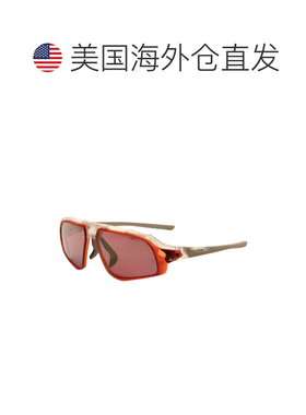自营Nike Men's 59 mm White Sunglasses - matte clear 美国奥莱