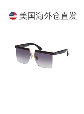 自营max maraMM0071 01A亮黑/烟渐变-亮黑 美国奥莱直发