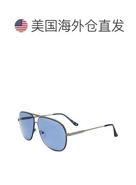 自营 Guess中性款60mm闪亮炮铜太阳镜-闪亮炮铜 美国奥莱直发