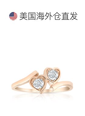 自营 pompeii3pompeii 3pompeii 1/3 克拉钻石单石两颗宝石 Forev