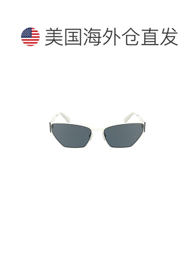 自营Calvin Klein Metal Women Women's Sunglasses - white 美国