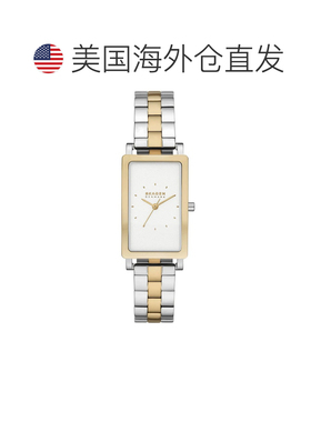 自营Skagen Women's Hagen Lille White Dial Watch - white 美国