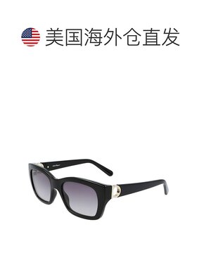 自营salvatore ferragamoFerragamo 女士 53 毫米黑色太阳镜 - 黑