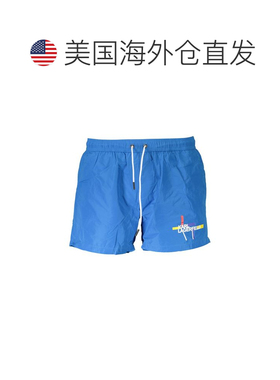 自营Karl Lagerfeld Polyester Men's Swim Men's Boxer - blue