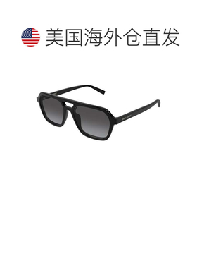自营saint laurentSl 905切割桥超大方形太阳镜-灰色 美 美国奥