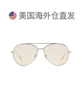 自营Burberry Photochromatic Light Brown Pilot Ladies Sunglas