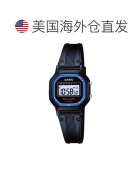 自营Casio Women's Classic Digital Watch with Black Case - LA