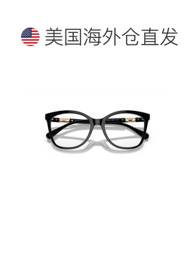 自营emporio armani光面黑色醋酸纤维方形眼镜-白色 美国奥莱直发