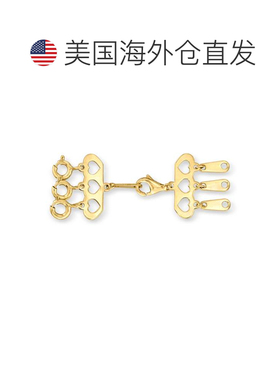 自营Ross-Simons Italian 14kt Yellow Gold Layering Clasp - ye