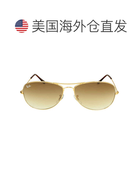 自营ray-banRay Ban Cockpit Light Brown Gradient Pilot Men's
