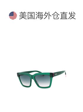 自营 missoni米索尼女式MIS 0132/s 55mm太阳镜-绿色 美国奥莱直