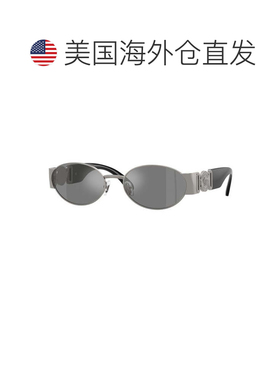 自营versaceVE2299 10016G Gunmetal/Grey Silver Mirror - gunme