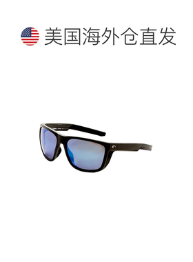 自营Costa del Mar Men's 58 mm Grey Sunglasses - moss metalli