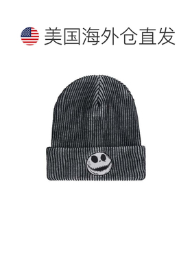 自营concept oneD100 NBC 夜光杰克条纹毛线帽 - 黑色/ 美国奥莱