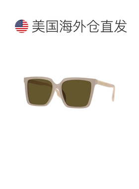 自营burberryBE4411D 410087 Ivory/Dark Grey - beige 美国奥莱