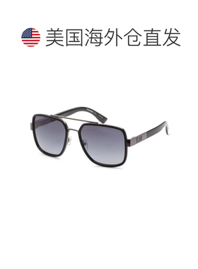 自营Dsquared2 Men's 58 mm Grey Sunglasses - dark ruthenium