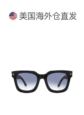 自营Tom Ford Leigh Smoke Gradient Square Ladies Sunglasses F