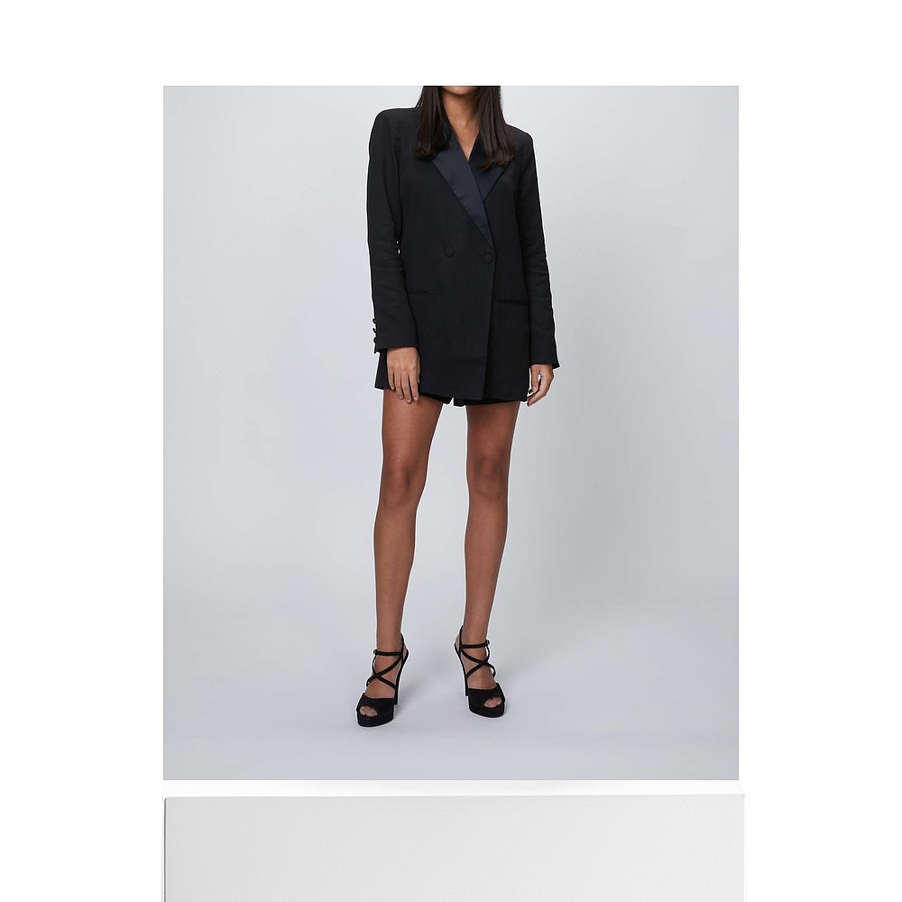 weworewhatBlazer Romper In Black black 【美国奥莱】直发 - 图3